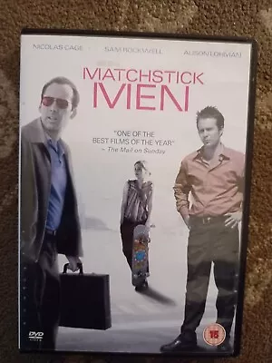 Matchstick Men Dvd Nicolas Cage • £2.84