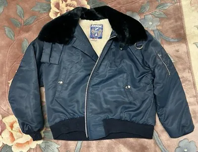 Vintage Antler Genuine Flight Jacket - Blue XL • $25