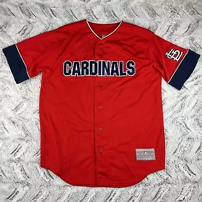 St. Louis Cardinals Red Adult Sz Medium M Matt Holiday #7 Jersey Polyester USA • $34.95