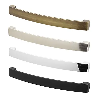 Decoranddecor Flat Width Handles Curved Bow Kitchen Cabinet Drawer Cupboard  • £2.99