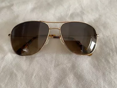 NEW Maui Jim CLIFF HOUSE Gold POLARIZED HCL Bronze Lens Sunglass HS247-16 • $99.99