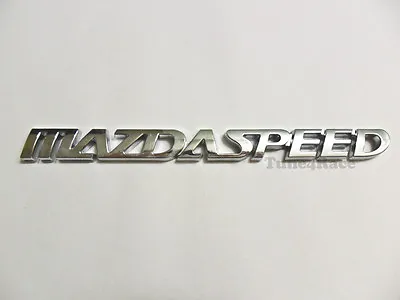 For Mazda MAZDASPEED Chrome Emblem Sticker Decal MAZDA 3 6 MIATA RX7 RX8 MX5 • $9.99