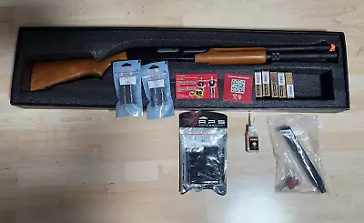 APS CAM870 Cartridge CAM MKIII M870 Wood Magnum Airsoft Shotgun • $550