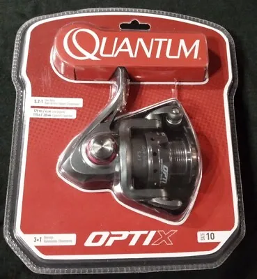 Quantun Opti X Sz10 Spinning Reel 3+1 Bearing.  Let's Go Fishing! Trout Or Bass? • $33.95