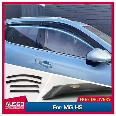 AUSGO Luxury Weather Shields For MG HS 2019-Onwards Weathershields Window Visors • $65.31