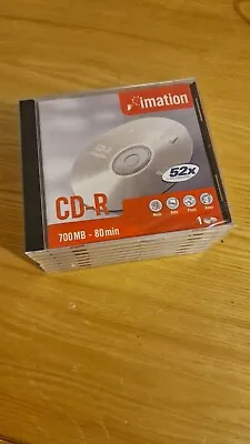 Imation CD-R 700mb - 80 Mins Sealed Discs With Original Holders X7 • £4.50