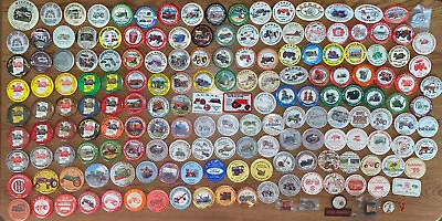 LOT Vintage Antique Engine & TRACTOR Farming Club FESTIVAL Pin Back Buttons • $0.99