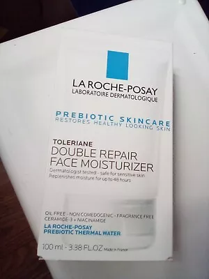 La Roche-posay Toleriane Double Repair Face Moisturizer 3.38 Oz Boxed • $12