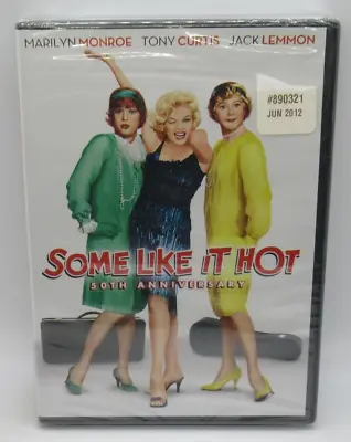 Some Like It Hot - 50th Anniversary Dvd Movie Marilyn Monroe Tony Curtis Ws • $9.99