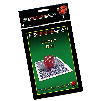 Lucky Die - Simple / Easy/ Prediction Magic Trick With Dice - Bicycle • £14.95