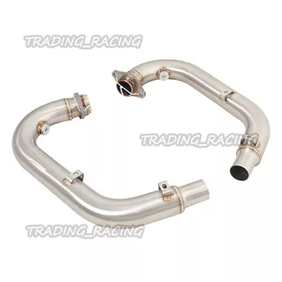 For Moto Guzzi V85 TT 2019 2020 2021 Exhaust Front Header Pipe Stainless Steel • $175.30