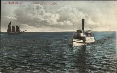 Rockland ME Steamer Vinal Haven C1910 Postcard • $7.40