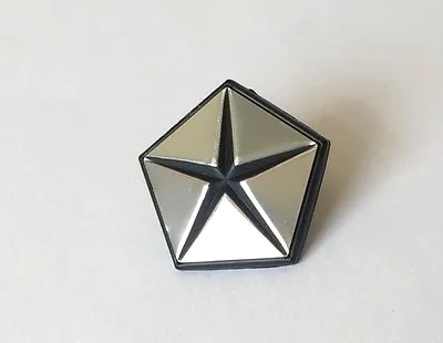 MOPAR Pentastar Emblem FITS Chrysler 1962-75 SILVER Fender Badge Dodge Pentastar • $15.59