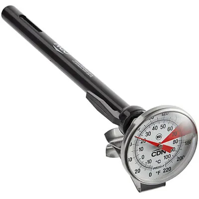 $13.99 • Buy CDN IRB220-F ProAccurate Insta-Read 5  Hot Beverage And Frothing Thermometer - 0