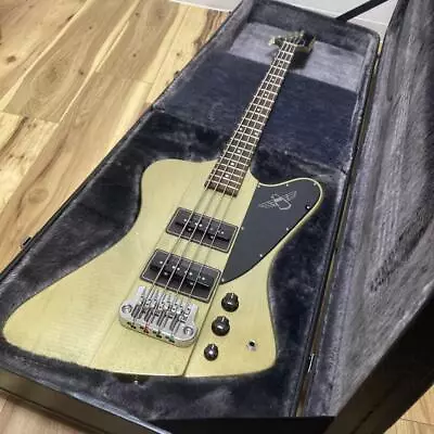 Electric Bass Guitar Epiphone Thunderbird TV Silver Limited Edition With Case • $1656