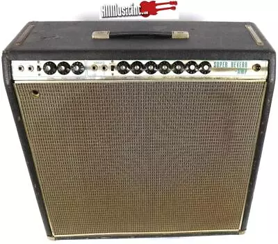 Vintage 1969 Fender Silverface Super Reverb Drip Edge Electric Guitar Amplifier • $1999.95