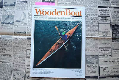 WoodenBoat Magazine  Choosing & Building A Kayak  Jul / Aug 1993 No. 113 M-074 • $16.32