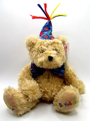 £9.99 • Buy Ty Beanie Baby Bear  Happy Birthday - Mint Condition - Retired With Tags