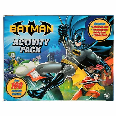 Batman Activity Pack Colouring Book Kids Children Educational Fun Act Ages 3+yrs • £5.99