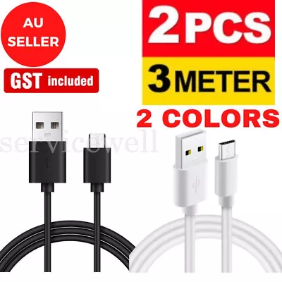 $4.72 • Buy 1-2x USB Charger Charging Cable Cord For PS4 PLAYSTATION 4 Controller 3M