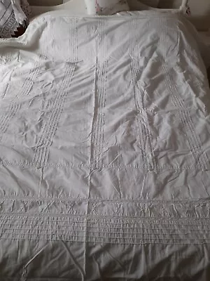 M & S Duvet Cover Fabric Use ? 6ft • £1.99