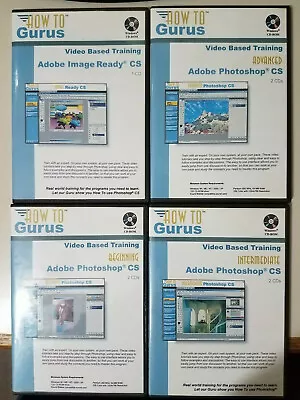 $23.24 • Buy How To Gurus Video Based Training CD Rom Adobe Photoshop CS Windows Lot Advanced
