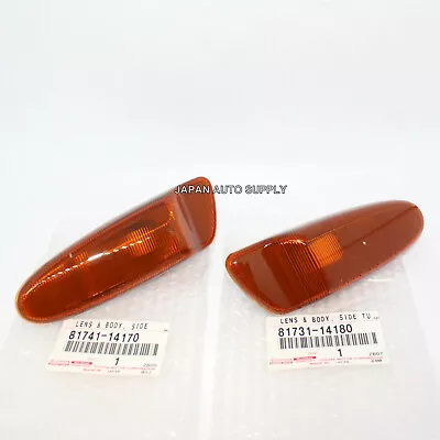 OEM GENUINE TOYOTA 93-98 Supra RH  & LH FRONT SIDE MARKER LENS JAPANESE EDITION • $64.87