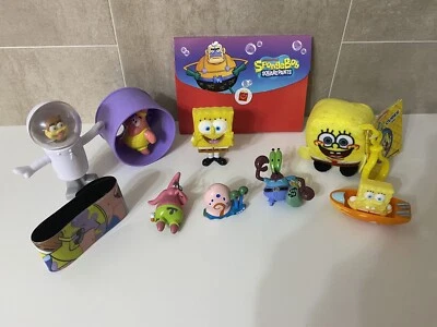 £7.50 • Buy Spongebob Squarepants Toy Figure Bundle McDonald’s Burgerking Kellogg’s + More