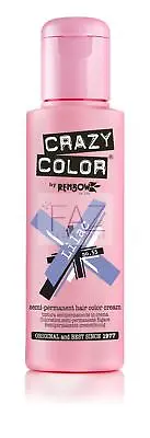2X CRAZY COLOR SEMI PERMANENT HAIR DYE 100ml -All Colours *UK Seller Free Post* • £10.87