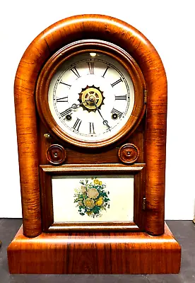 ANTIQUE W.M. GILBERT Co. MANTEL CLOCK . Working With Alarm • $463.67