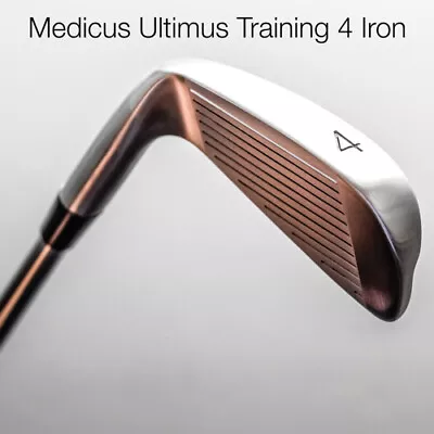 New Medicus Ultimus RX7 Training Golf Club 4 Iron Steel Regular 39 Inch Shaft • $99.99