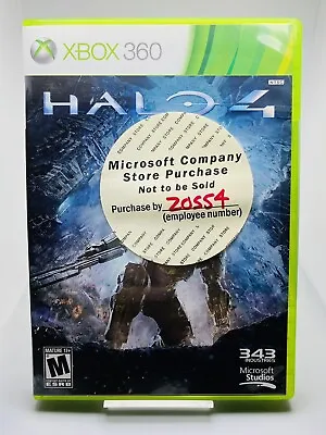 🔥Sealed Halo 4 Microsoft Company Store Purchase Untested Xbox 360 Rare Varian🔥 • $89.99