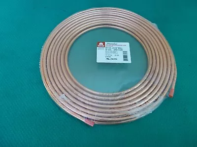 Mueller Industries 3/8  OD X .032  Wall X 50' Coil Copper Refrigeration Tube • $40