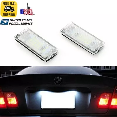 LED License Plate Light Lamp Tail Light For BMW E46 3 Series 1998-2007 • $12.99