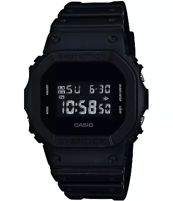 Casio G-SHOCK DW5600BB-1 Military Black Resin Strap Digital Men's Watch • $78