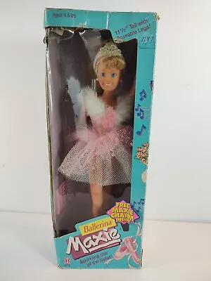 1989 HASBRO BALLERINA MAXIE #8273  DOLL W/BOX Vintage  • $16