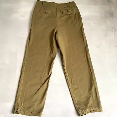 Oneill Pants Mens 30 X 26 Trousers High Rise Olive Cropped • $18.77