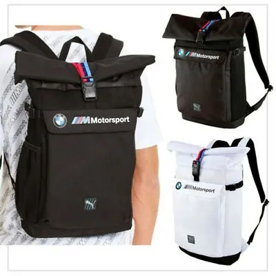 $128.06 • Buy Puma BMW M Motorsport Roll Top Utility Lifestyle Backpack Bag 076897