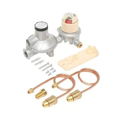 Bromic Auto Change Over LPG Gas Regulator Kit 200MJ Dual Bottle Caravan/Home • $129