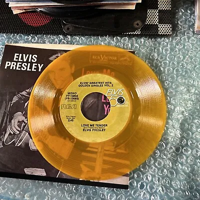 45 Elvis Presley Love Me Tender/Loving You Picture Sleeve 50th • $14.49