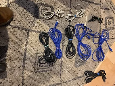 Lot Of  Mic/Instruments/Midi Cables...ALL In Working Condition.... • $35