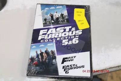 Fast & Furious Collection: 5 & 6 - DVD By Vin Diesel • $4.25