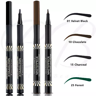 NEW SEALED- Max Factor Masterpiece High Precision Liquid Eyeliners • £5.99