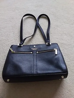 £45 • Buy Modalu Pippa Small Black Grab Real Leather Bag