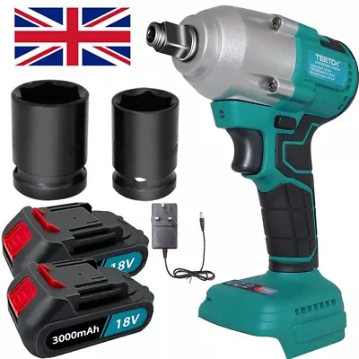 For MAKITA 18V DTW285Z Cordless Impact Wrench 1/2  Driver Drills 2X3AH Batteries • £70.70