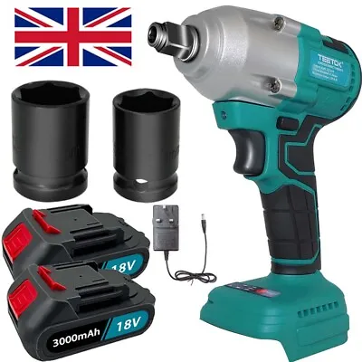 For MAKITA 18V DTW285Z Cordless Impact Wrench 1/2  Driver Drills 2XBattery 420NM • £70.70