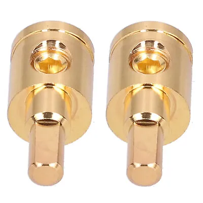 2pcs 0GA Wire Reducer Terminal Connector 1/0 Gauge To 4 Gauge Wire Reducer • $16.46