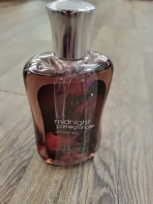 Bath & Body Works Midnight Pomegranate Shower Gel Retired 10oz RARE NEW • $16.99