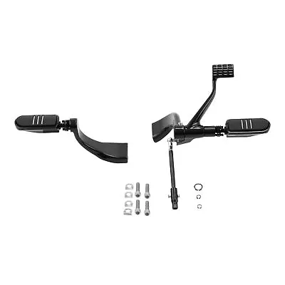 Mid Control Foot Peg Set Mount Bracket Fit For Harley Sportster XL883 1200 14-22 • $129.99