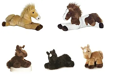 £15.79 • Buy New Aurora Plush Flopsies Horse Cuddly Soft Foal Toy Pony Teddy 